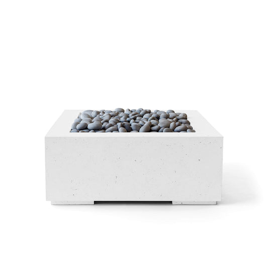 Alea 32" Square Concrete Fire Pit - Electronic Ignition 24VAC