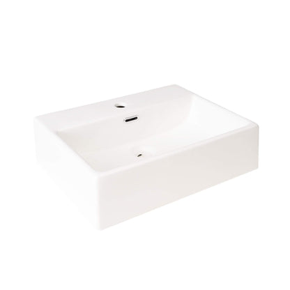 Alora 20-Inch Modern Bathroom Vanity With Ceramic Sink And Storage Cabinet