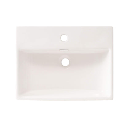 Alora 20-Inch Modern Bathroom Vanity With Ceramic Sink And Storage Cabinet