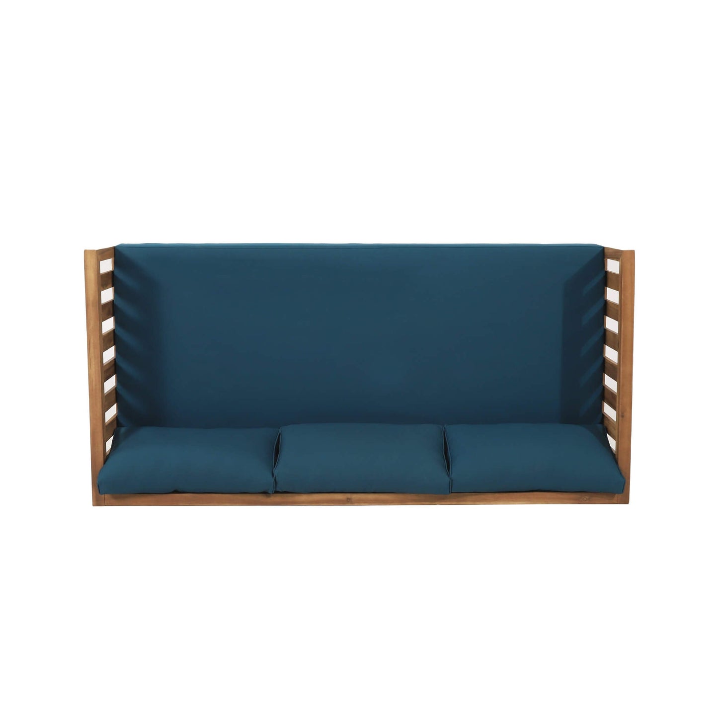 Alora 3-Seater Acacia Wood Daybed Sofa With Water-Resistant Cushions