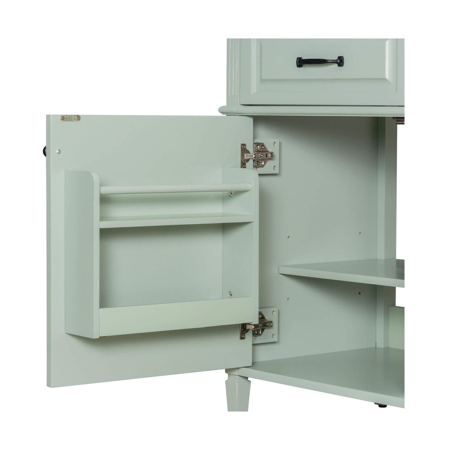 Alora 36-Inch Freestanding Bathroom Vanity With Ceramic Sink And Storage Cabinets [Faucet Not Included]