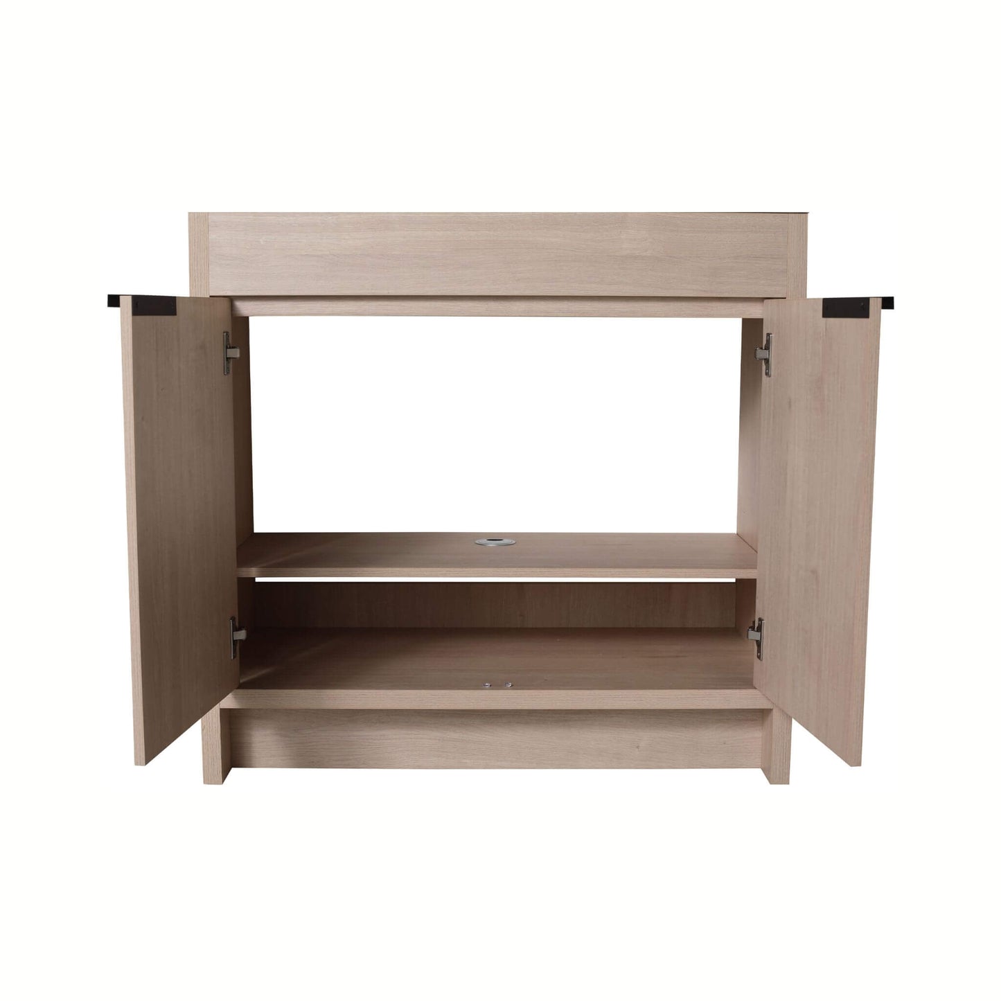 Alora 36-Inch Freestanding Bathroom Vanity With White Resin Sink