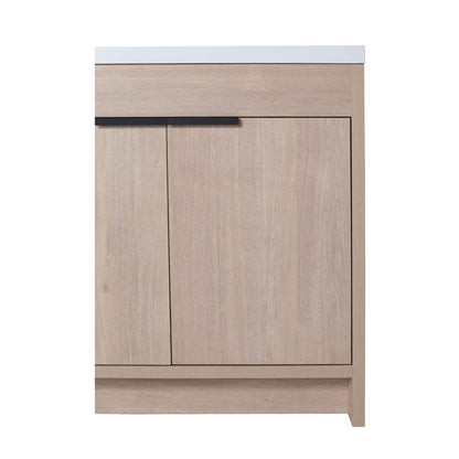 Alora 36-Inch Freestanding Bathroom Vanity With White Resin Sink