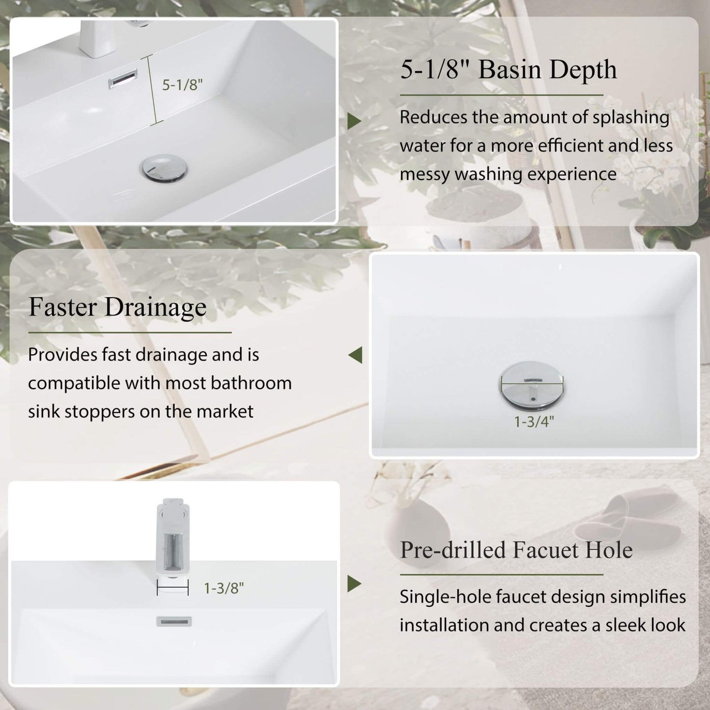 Alora 72-Inch White Freestanding Bathroom Vanity With Sink And Stone Resin Countertop