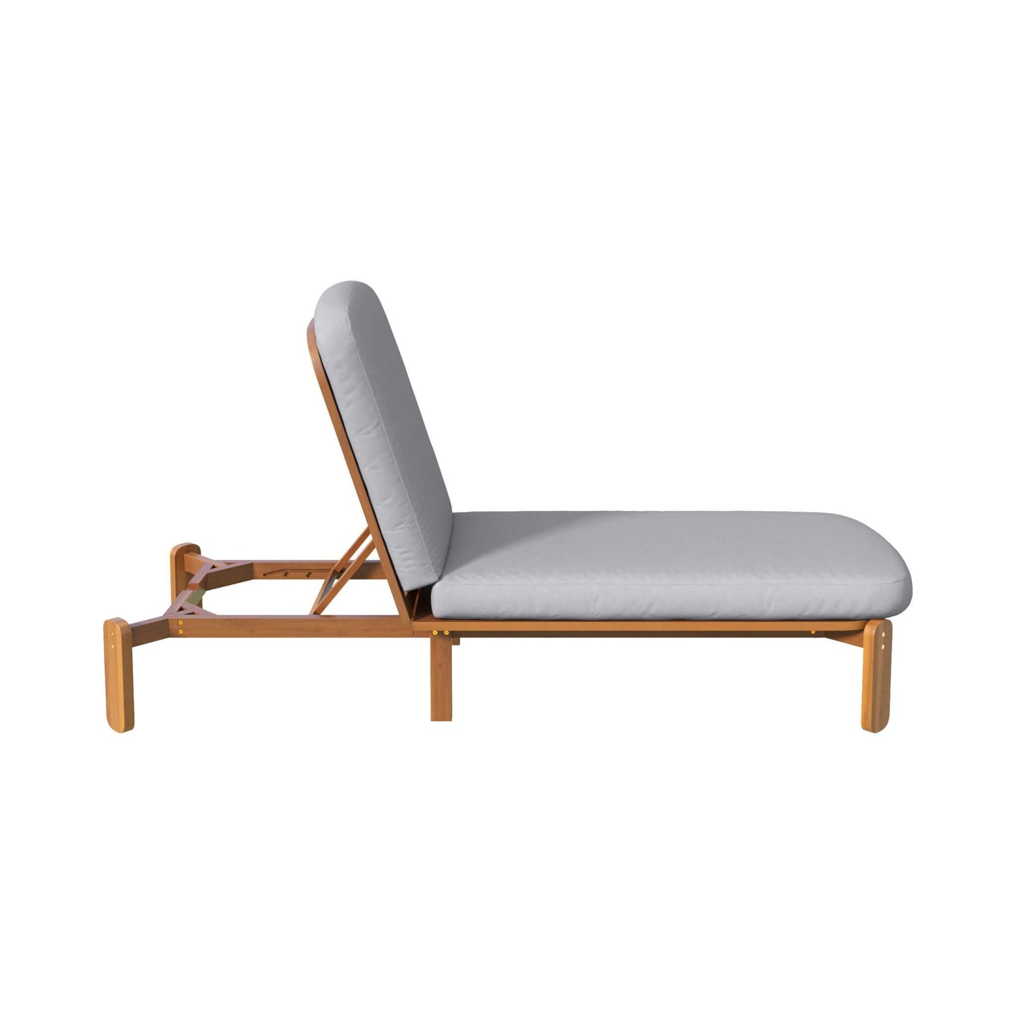 Alora Adjustable Outdoor Chaise Lounge with Reclining Backrest