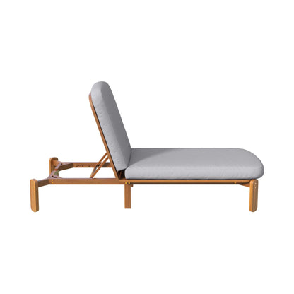 Alora Adjustable Outdoor Chaise Lounge with Reclining Backrest