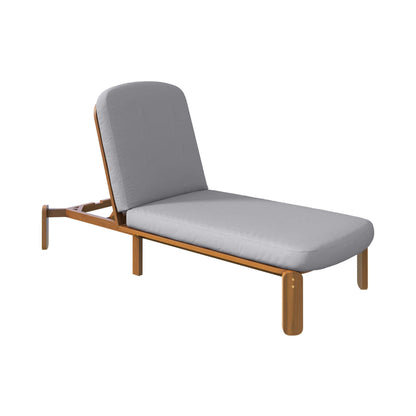 Alora Adjustable Outdoor Chaise Lounge with Reclining Backrest