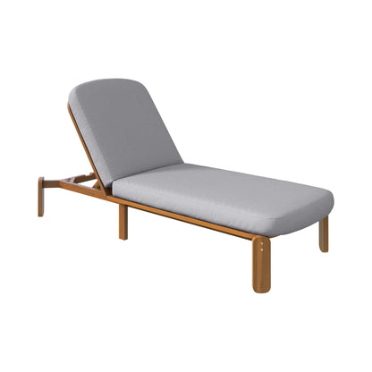 Alora Adjustable Outdoor Chaise Lounge with Reclining Backrest