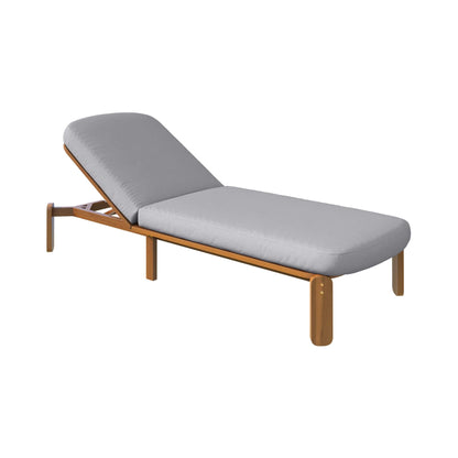 Alora Adjustable Outdoor Chaise Lounge with Reclining Backrest