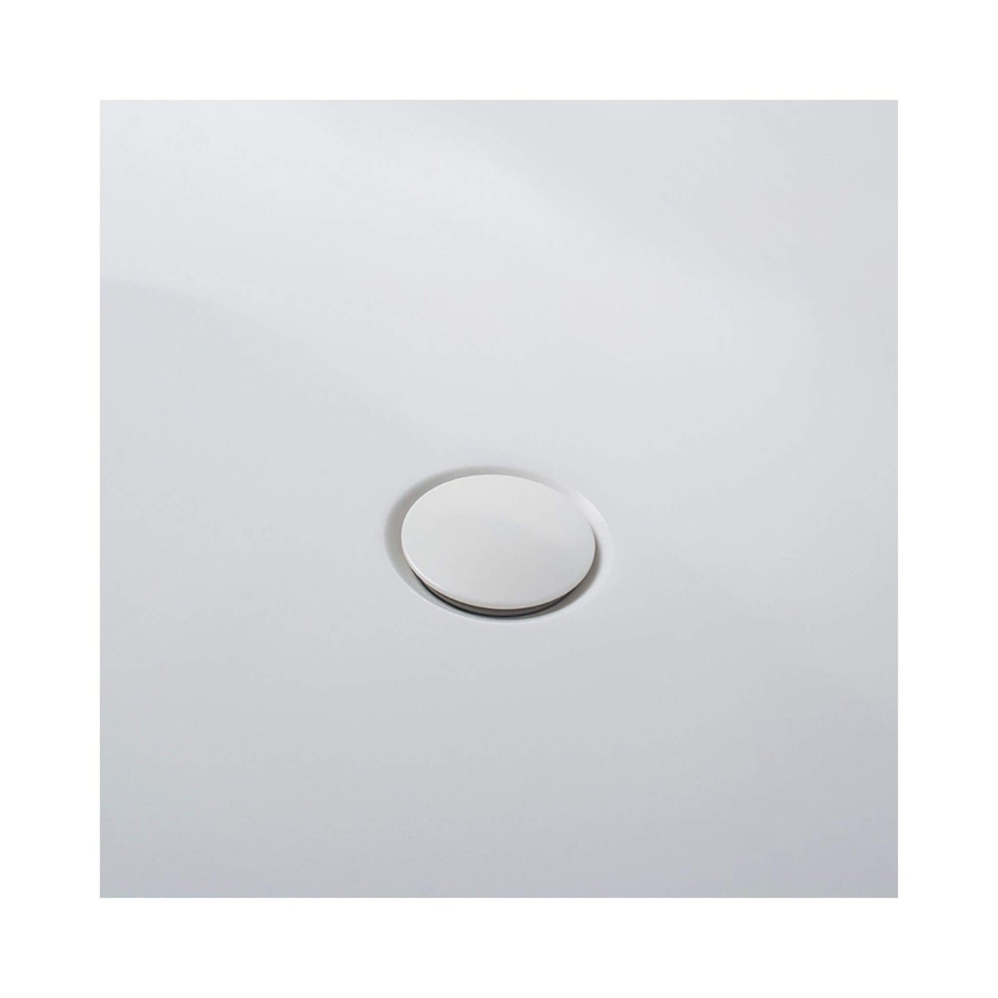 Alora Luxury 63-Inch Matte White Freestanding Soaking Bathtub With Overflow And Pop-Up Drain