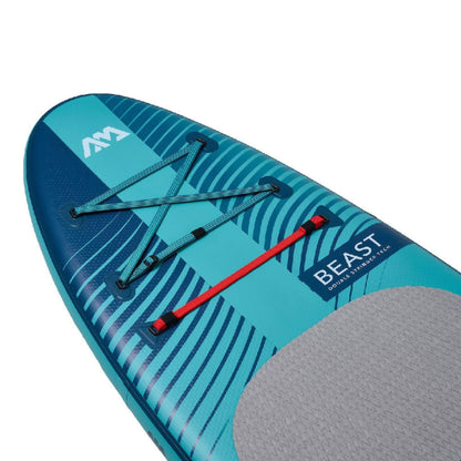 Aqua Marina Beast Advanced All-Around Inflatable SUP With Carbon Hybrid Paddle 10FT