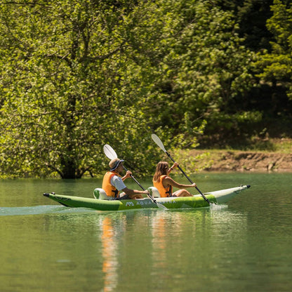 Aqua Marina Betta 2-Person Inflatable Recreational Kayak With Paddles 14FT