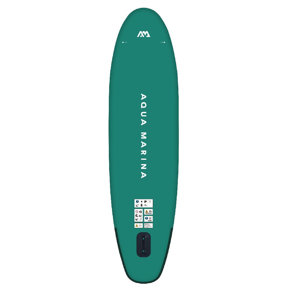 Aqua Marina Breeze Green Compact Inflatable SUP With Drop Stitch Light Technology 9FT