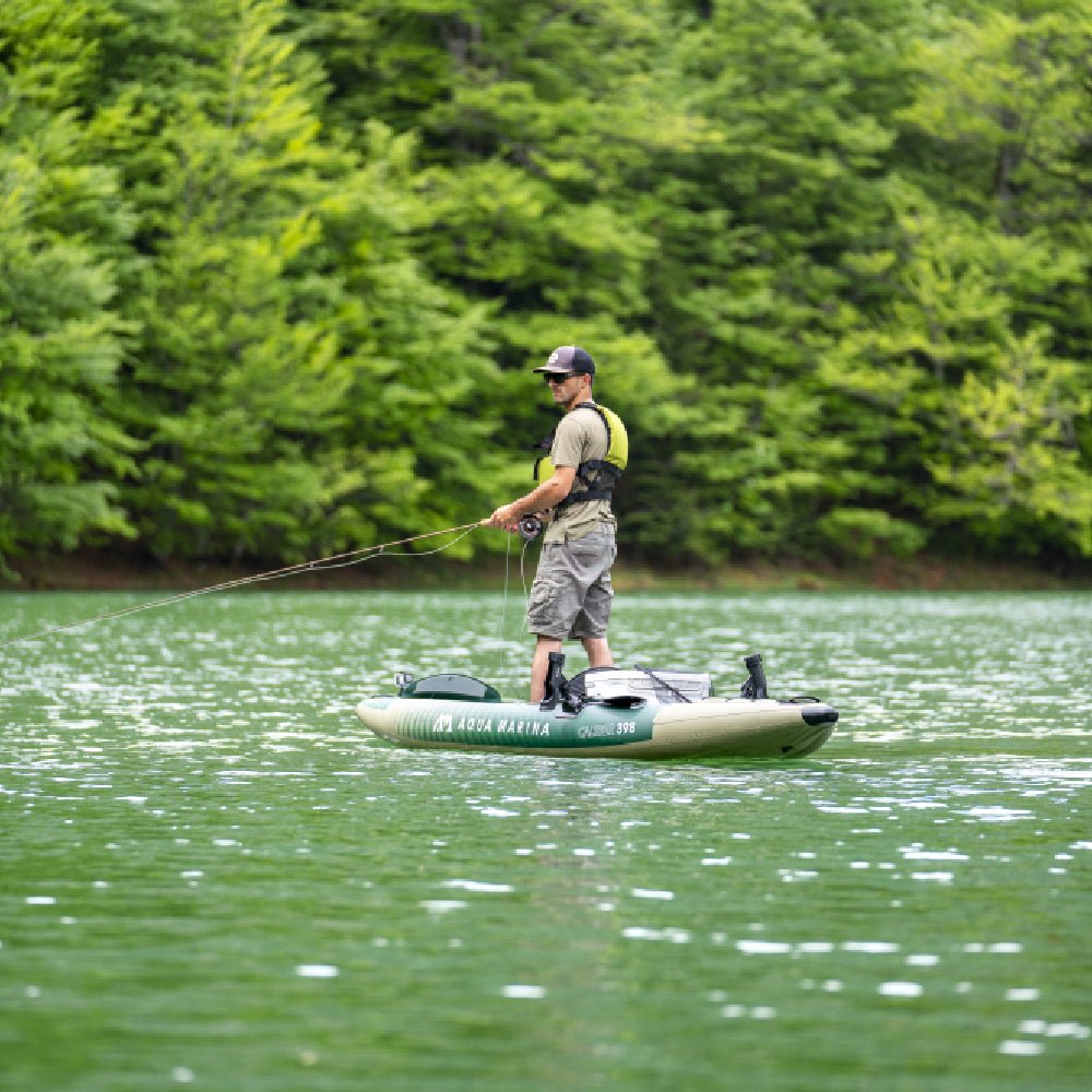 Aqua Marina Caliber Angling Kayak With Foldable Fishing Seat 13FT