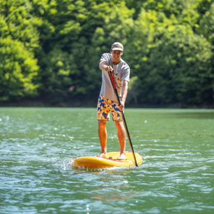Aqua Marina Fusion Premium All-Around SUP W/ Durable PVC Rail Layers & Grooved EVA Footpad 10FT
