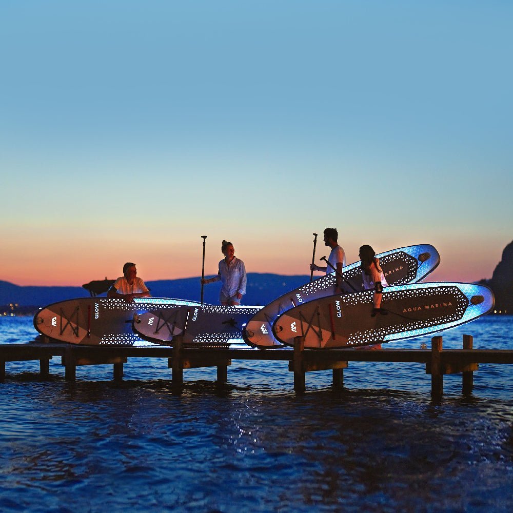 Aqua Marina Glow All Around ISUP With Ambient Light System And Safety Leash 10FT