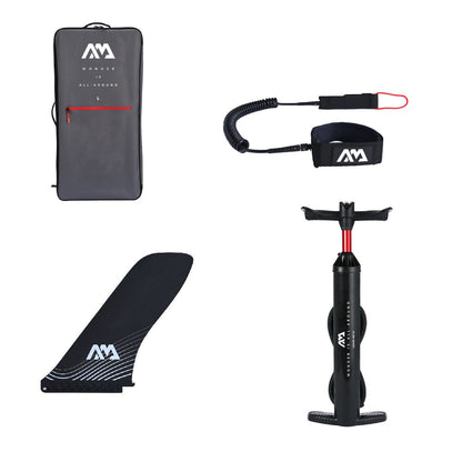Aqua Marina Hyper Navy Touring SUP With Hydrodynamic Rail Edges & Adjustable Bungee 12FT
