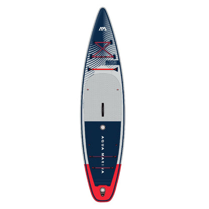 Aqua Marina Hyper Navy Touring SUP With Hydrodynamic Rail Edges & Adjustable Bungee 12FT
