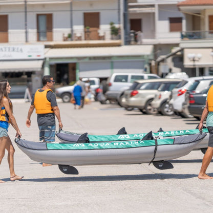 Aqua Marina Laxo 320 2-Person Recreational Kayak With High-Back Seat And Adjustable Cargo Bungee 10FT