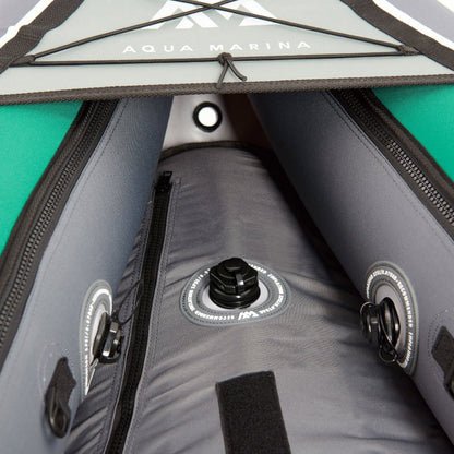 Aqua Marina Laxo 320 2-Person Recreational Kayak With High-Back Seat And Adjustable Cargo Bungee 10FT
