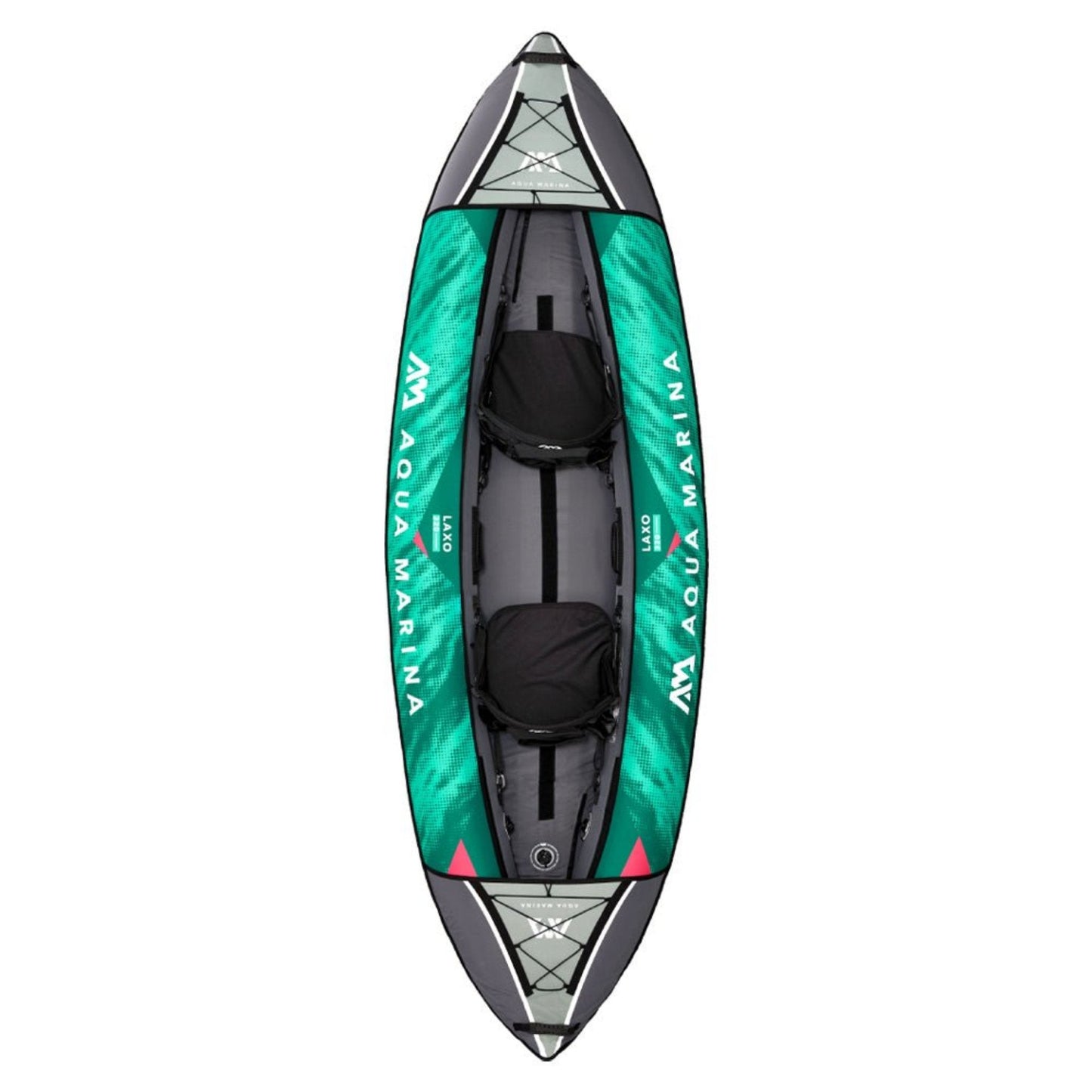 Aqua Marina Laxo 320 2-Person Recreational Kayak With High-Back Seat And Adjustable Cargo Bungee 10FT