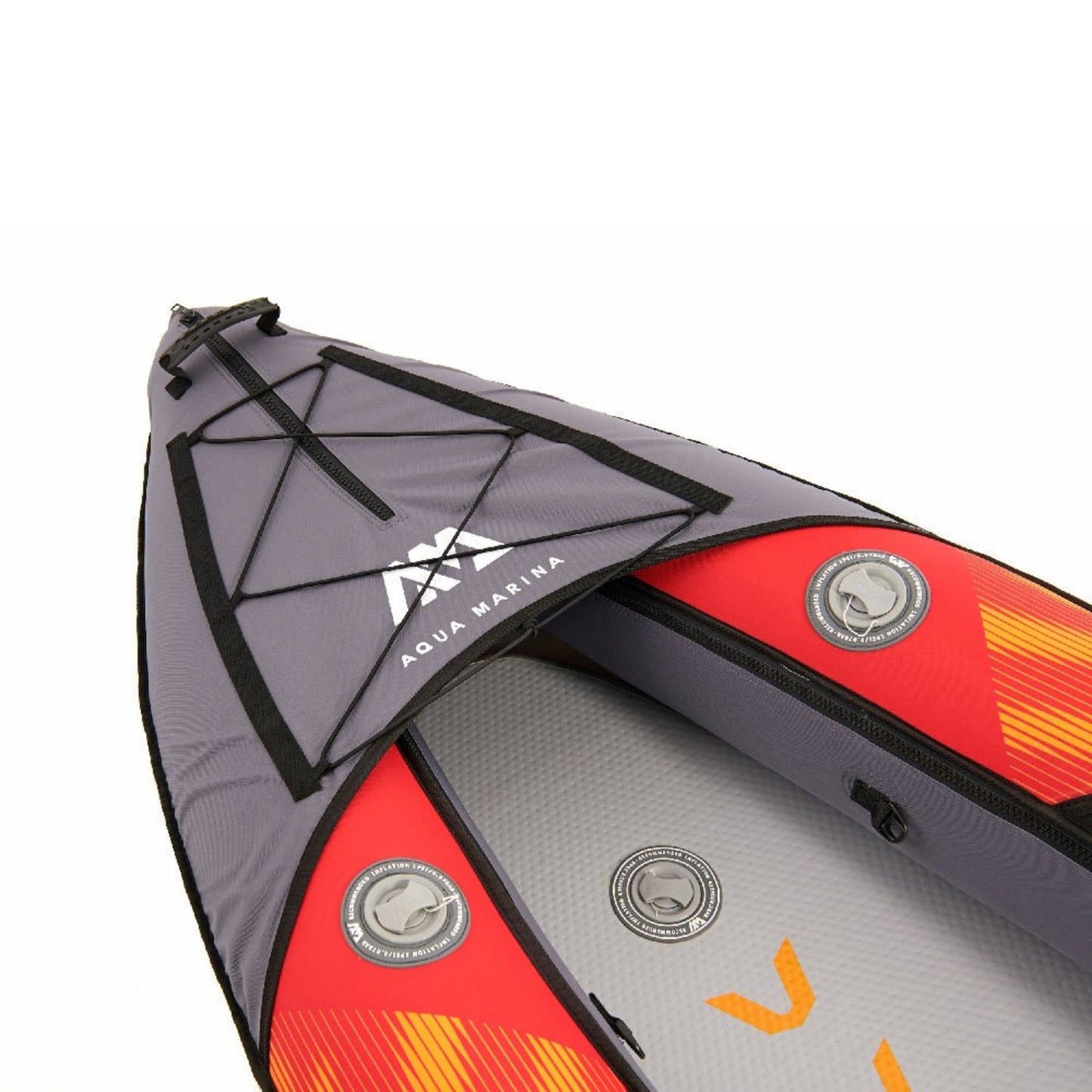 Aqua Marina Memba 330 1-Person Ultra Stiff Touring Kayak With Double Wall Fabric Floor 10FT