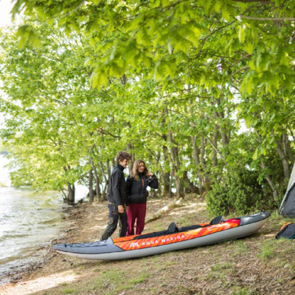 Aqua Marina Memba 390 Premium 2-Person Touring Kayak With DWF Deck And Paddles 12FT