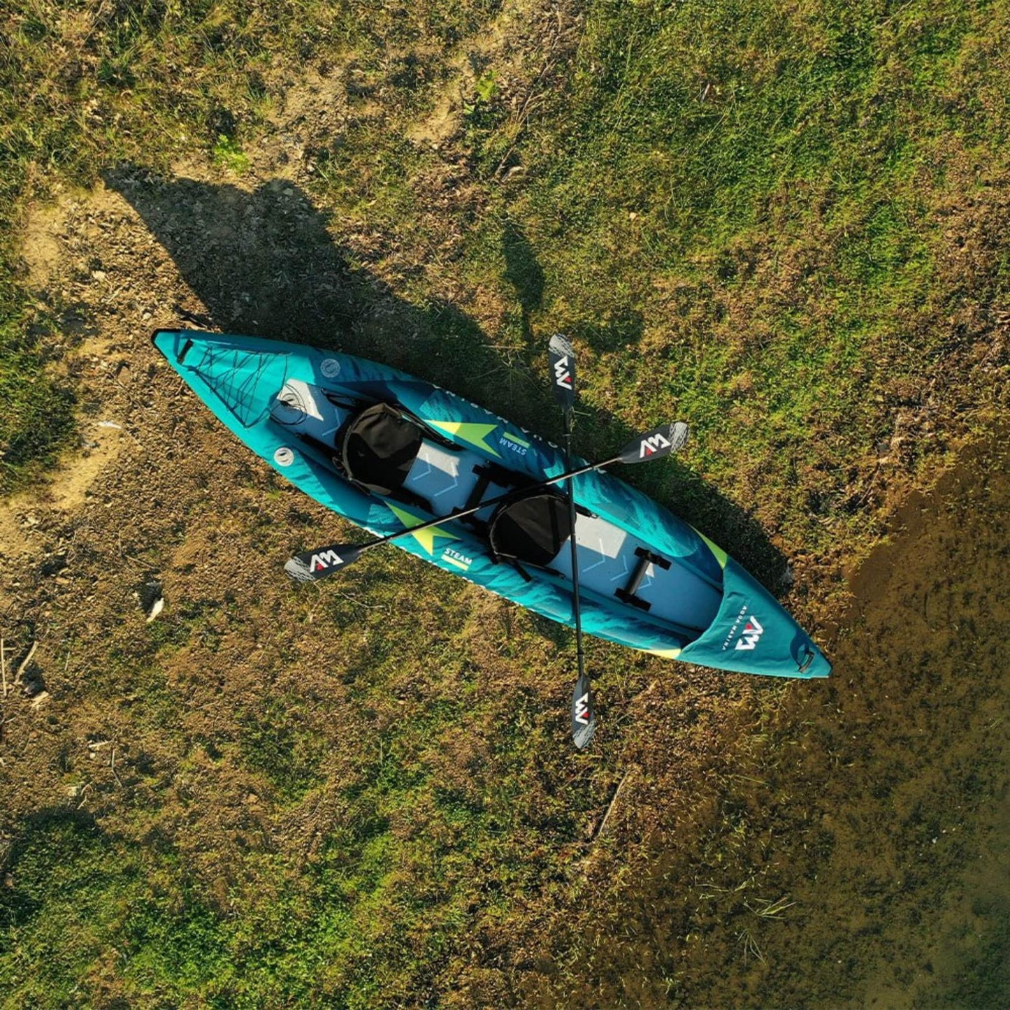 Aqua Marina Steam 412 2-Person Premium Kayak With DWF Deck 14FT
