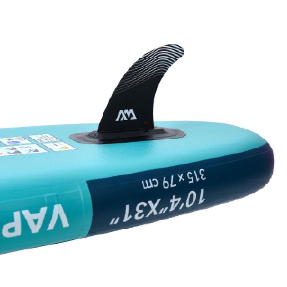 Aqua Marina Vapor All-Around SUP W/ Sand Ripple Grooved EVA Footpad 10FT