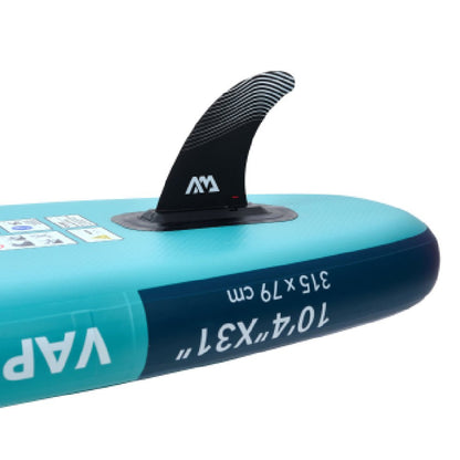 Aqua Marina Vapor All-Around SUP W/ Sand Ripple Grooved EVA Footpad 10FT