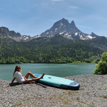 Aqua Marina Vapor All-Around SUP W/ Sand Ripple Grooved EVA Footpad 10FT
