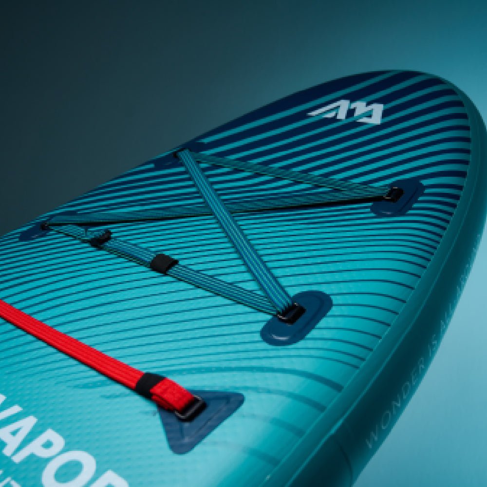 Aqua Marina Vapor All-Around SUP W/ Sand Ripple Grooved EVA Footpad 10FT