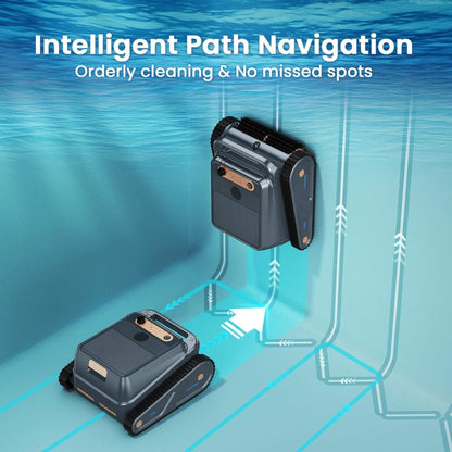 AquaBot Smart Robotic Pool Cleaner with Fast Charging