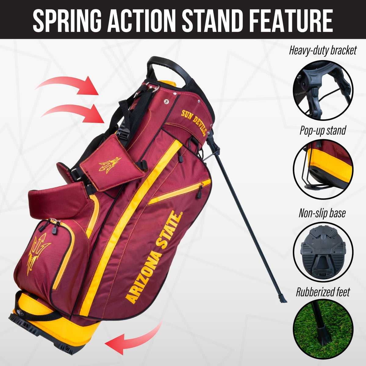 Arizona State Sun Devils Fairway Stand Bag