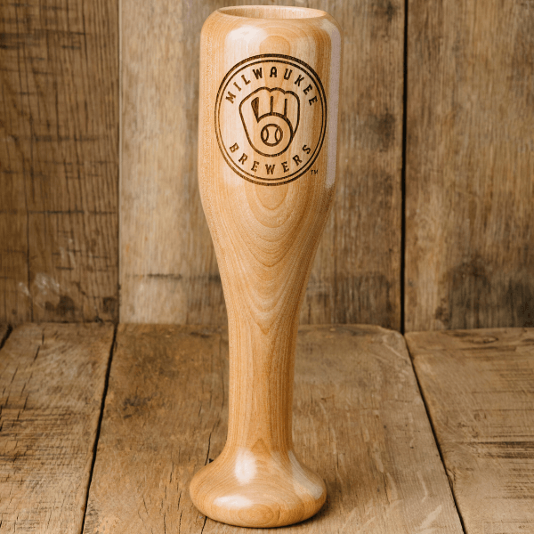 Milwaukee Brewers Wined Up® | Baseball Bat Wine Mug Collective