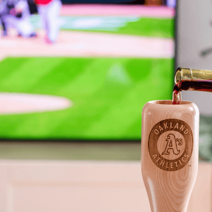 Oakland Athletics Wined Up® | Baseball Bat Wine Mug