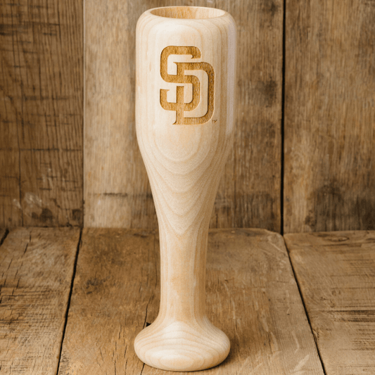 San Diego Padres "SD" Wined Up® | Baseball Bat Wine Mug Collective