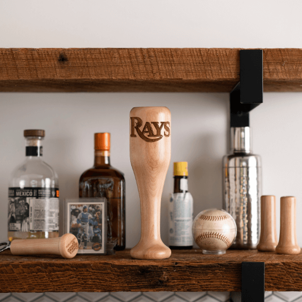 Tampa Bay Rays Wined Up® | Baseball Bat Wine Mug