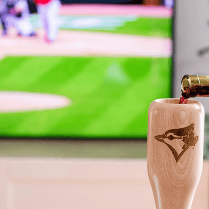 Toronto Blue Jays Bird Wined Up® | Baseball Bat Wine Mug