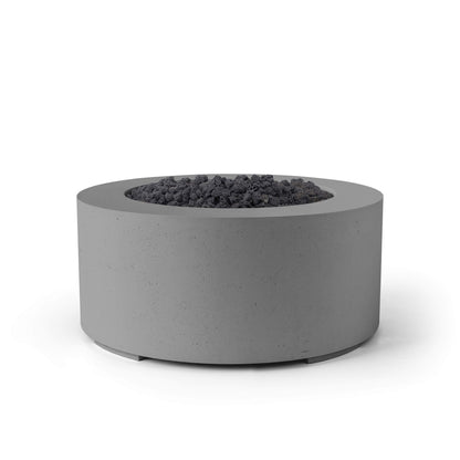 Belmont 36" Round Concrete Fire Pit - Match Lit