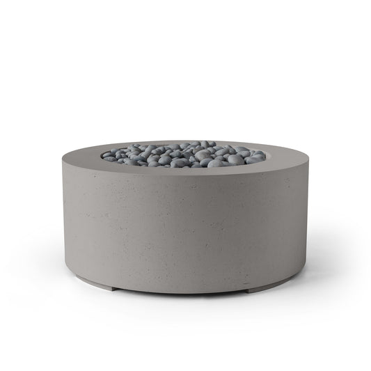 Belmont 36" Round Concrete Fire Pit - Electronic Ignition 120VAC