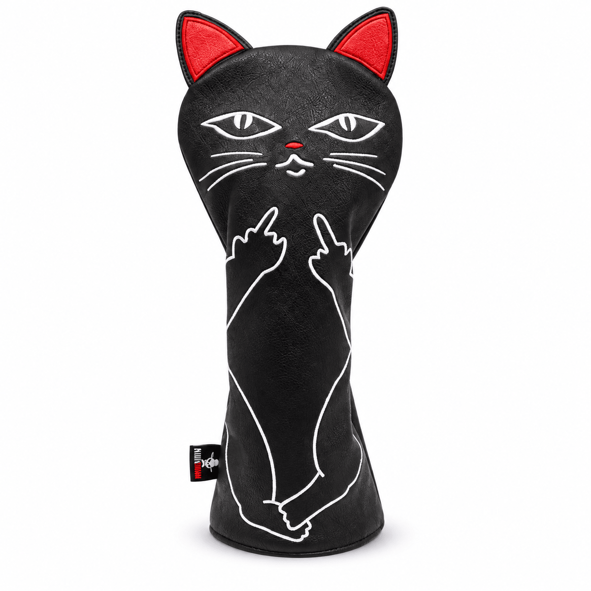 Black Cat Attitude Golf Headcovers