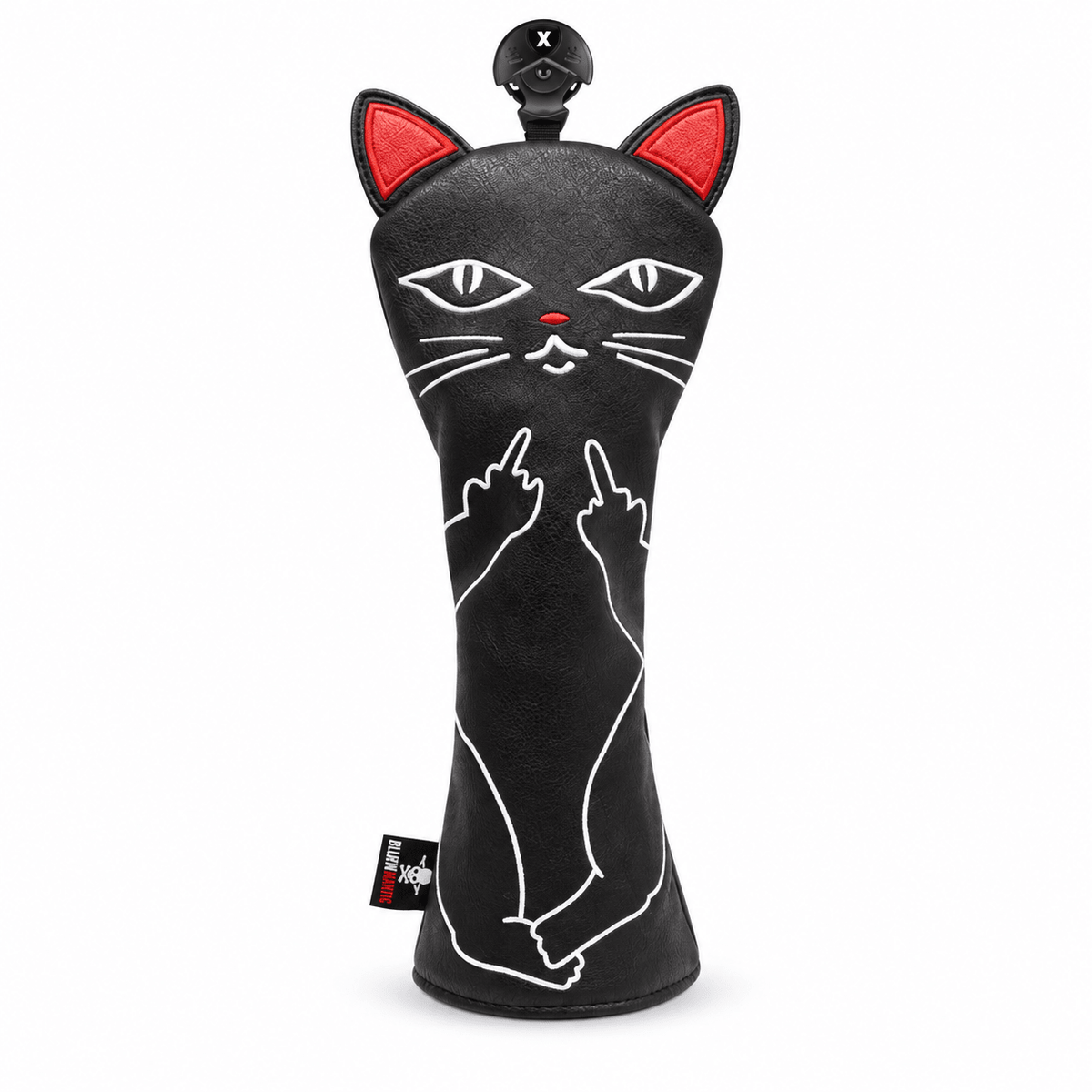 Black Cat Attitude Golf Headcovers