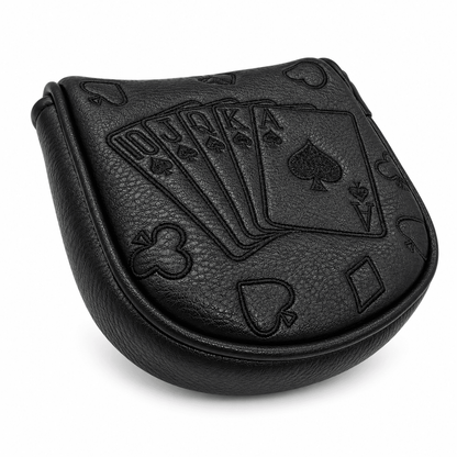 Black Royal Flush DF3 Center-Shaft Mallet Putter Cover