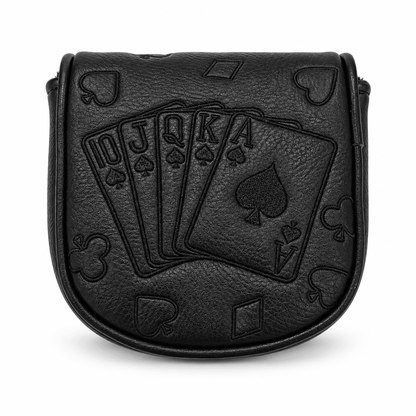 Black Royal Flush DF3 Center-Shaft Mallet Putter Cover