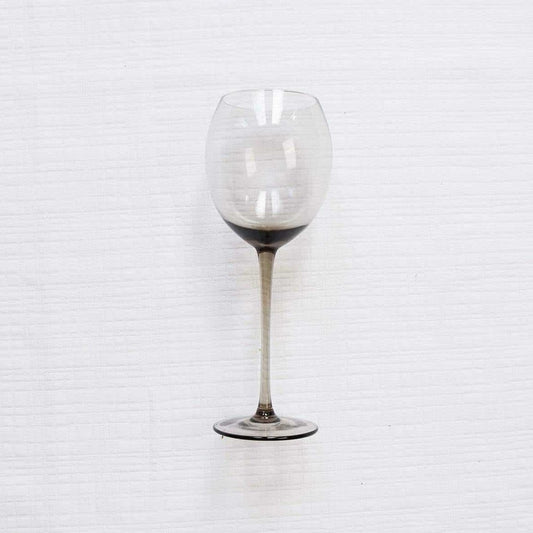 Modern Black Smoke Glass - Set of 4