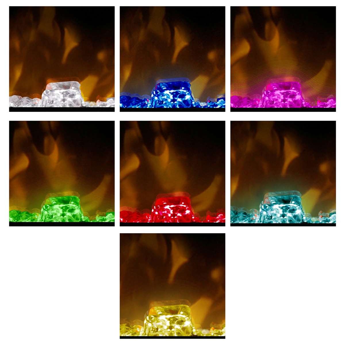 Linear Electric Fireplaces - Prism