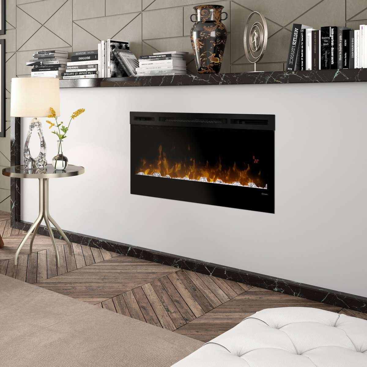 Linear Electric Fireplaces - Prism