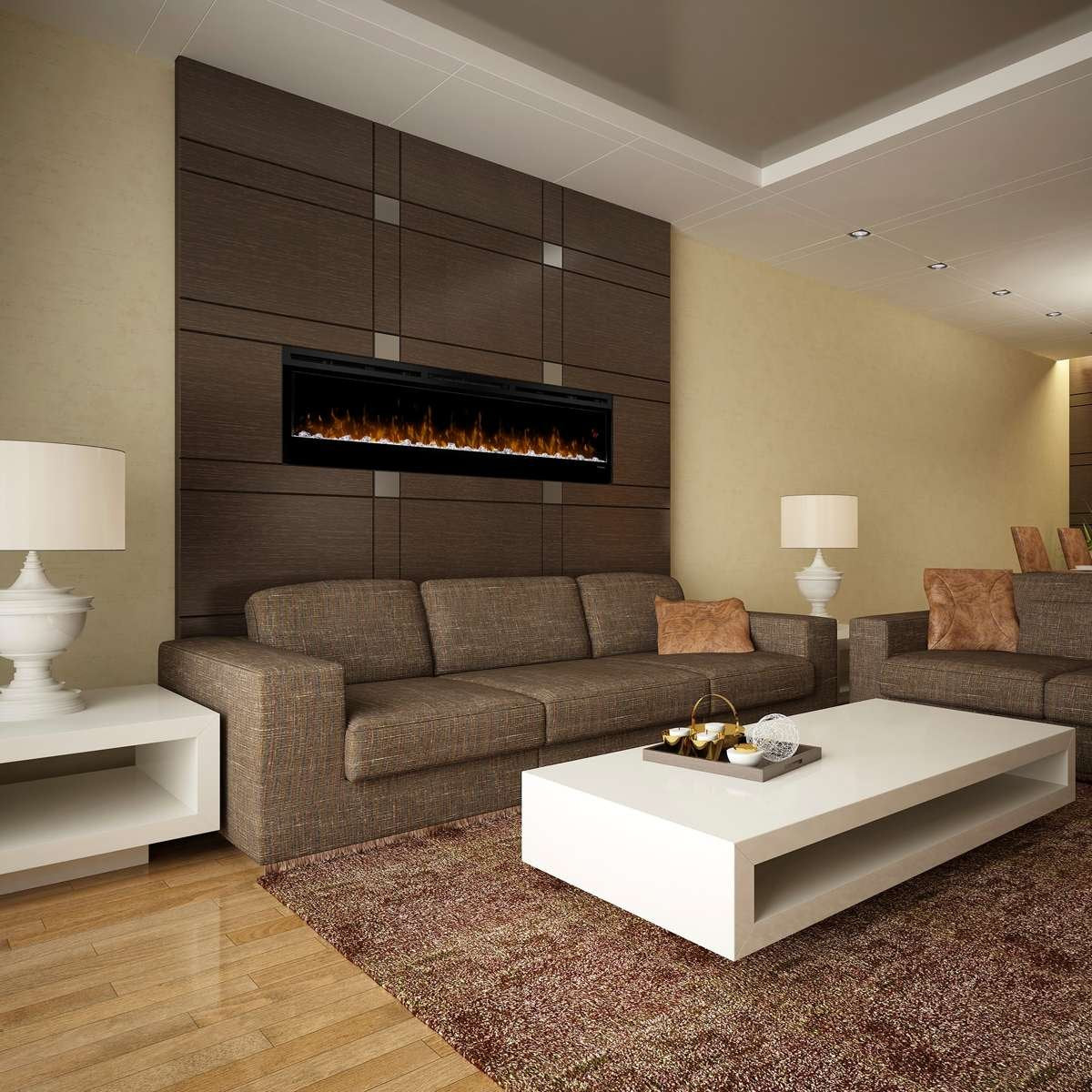 Linear Electric Fireplaces - Prism