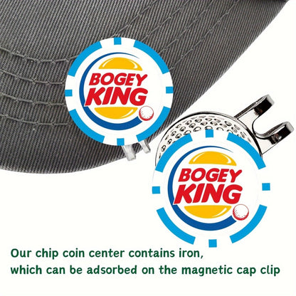 Bogey King Poker Chip Ball Marker